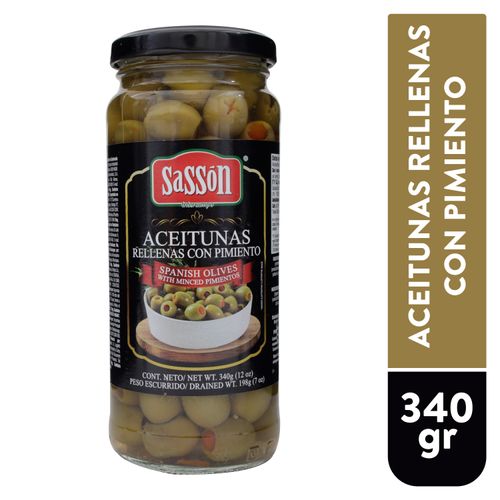 Aceituna Sasson Rellena - 340 g