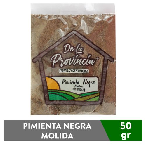 Pimienta Negra La Provincia Molida - 50 g