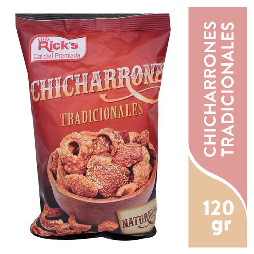 Snack Ricks Chicharron Tradicional 120gr