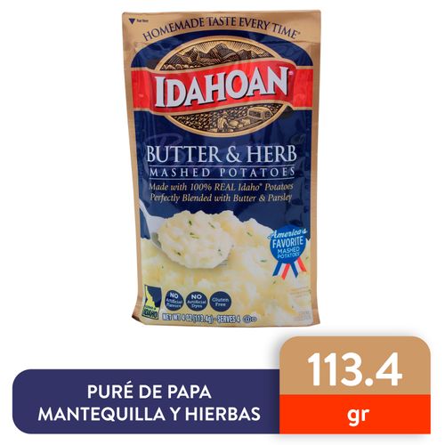 Pure D Papa Idahoan Manteq Hierb 113 4Gr