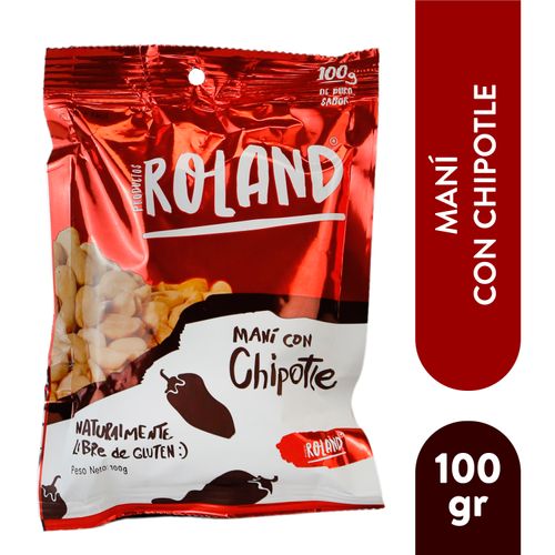 Mani Roland Chipotle 100Gr