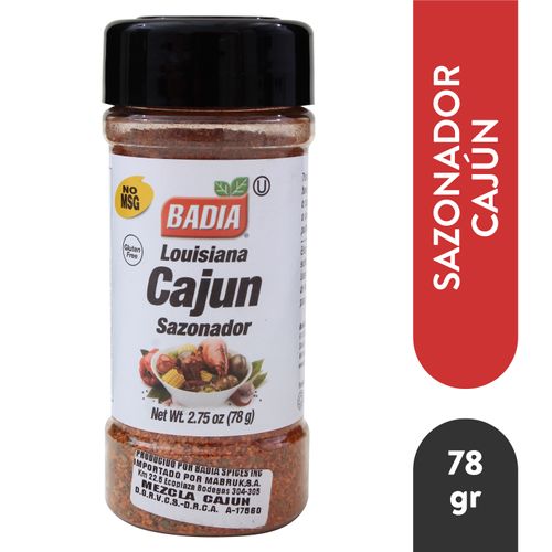 Sazonador Badia Picante Cajun - 85gr