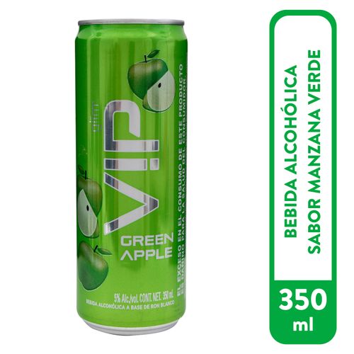 Bebida Preparada Vip Sabor Green Apple Lata 350ml