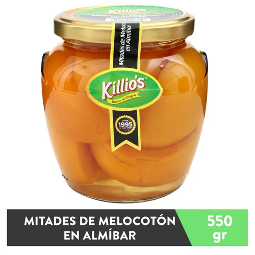 Melocotón Mitades Killios Frasco 550gr