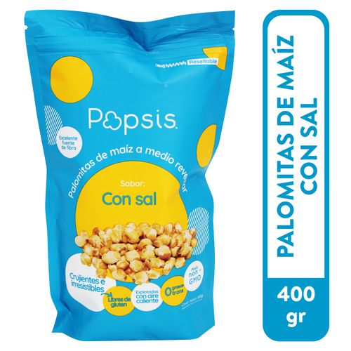 Maiz A Medio Reventar Sal Popsis 150 Gr