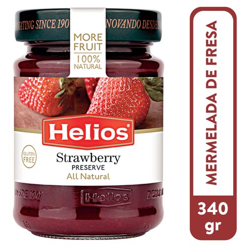 Mermelada Helios De Fresa Extra - 340gr