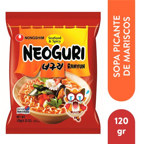 Sopa Nong Shim Neoguri Picante - 120gr