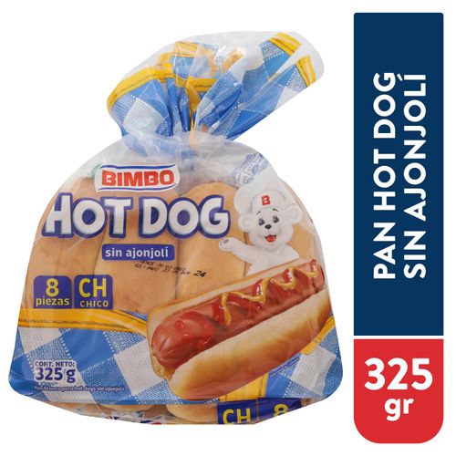Pan Bimbo Bolleria Hot Dog - 275Gr