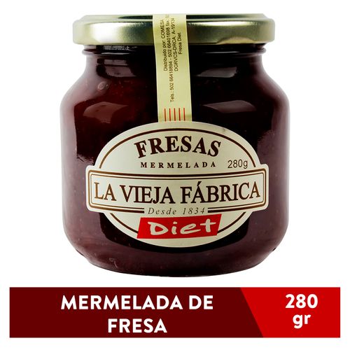 Mermelada La Vieja Fabrica Fresa 280Gr