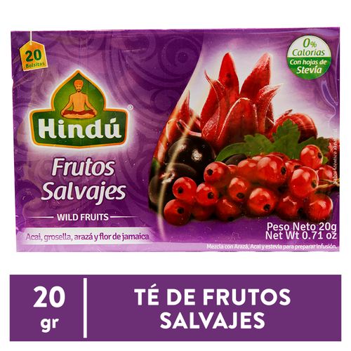 Té Hindu Fruto Salvajes - 20 g