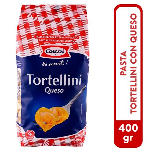 Pasta Carozzi Tortellini Relleno Queso - 400gr