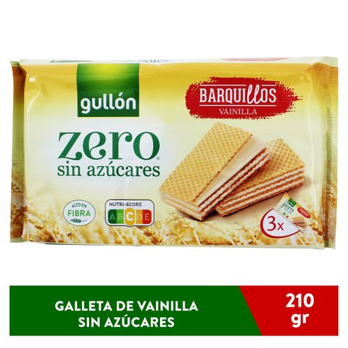 Galleta Gullon Sorbeto de Vainilla Libre de Azucar -210 g