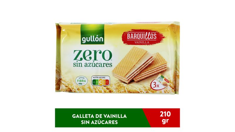 Galleta Sin Azucar Guillon Waffler Vainilla 70G