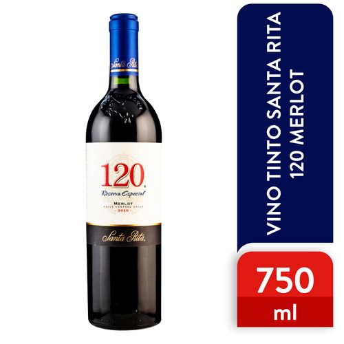 Vino Santa Rita Tinto 120 Merlot - 750ml