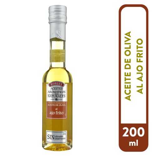 Aceite Borges Oliva Con Ajo Frito 200Ml