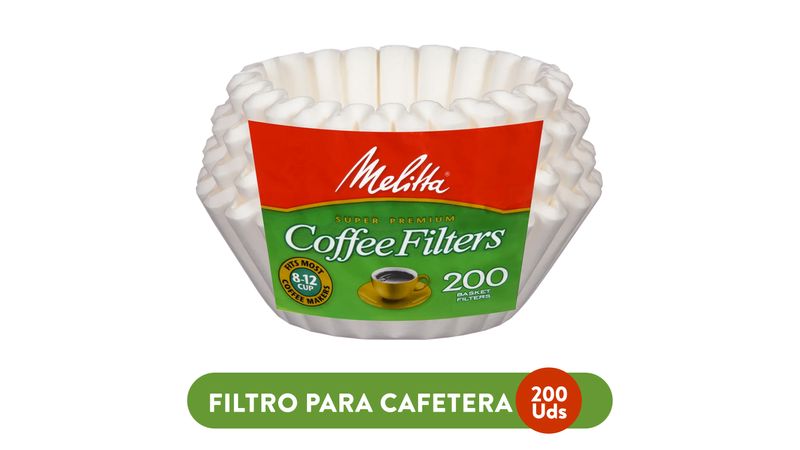 Comprar Filtros Melita Para Cafetera - 100 Unidades