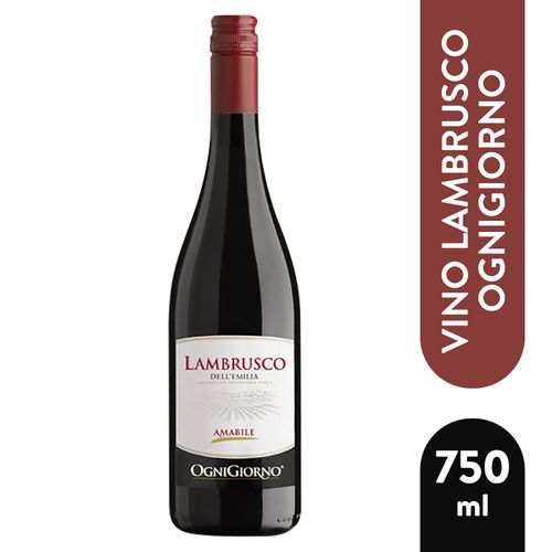 Vino Zonin Tinto Lambrusco Emilia 750Ml