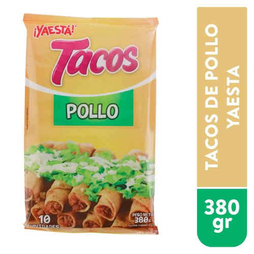 Tacos Ya Esta De Pollo Paquete - 880gr