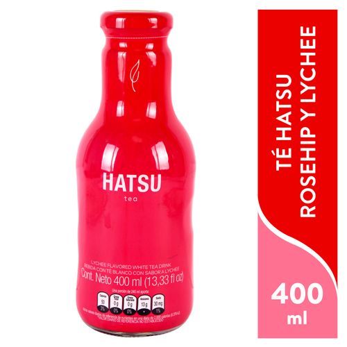 Te Hatsu Frio Rosehip Y Lychee - 400ml