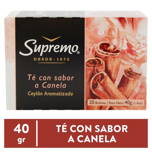 Té Supremo De Canela 20 Uds - 40 g