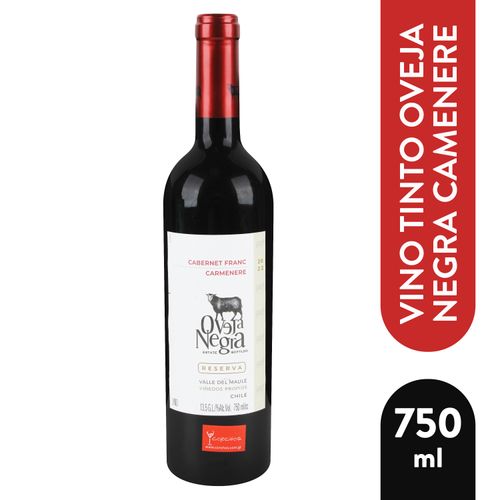 Vino Oveja Negra Tinto Carmenere 750 Ml