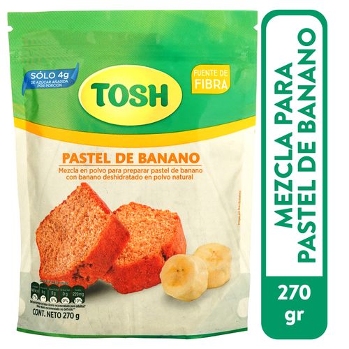 Premezcla Tosh Pastel Banano - 270gr