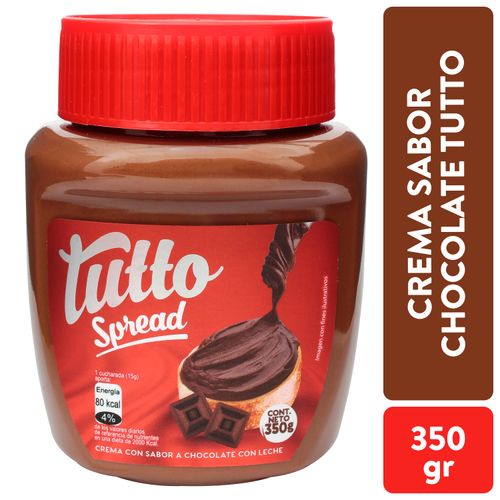 Crema De Avellanas Tutto Untable Spread 350gr