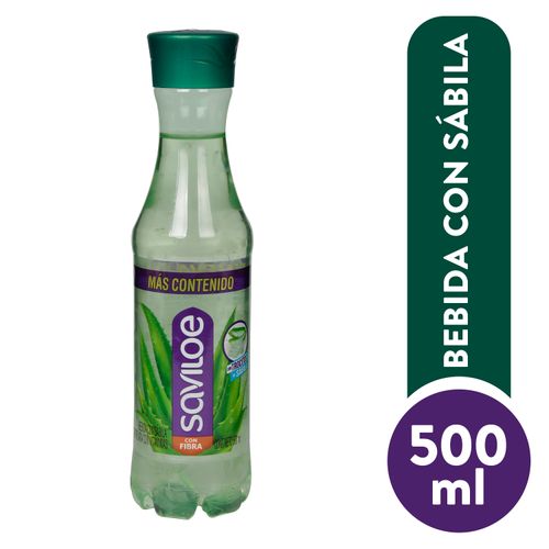 Bebida De Sábila Saviloe Trocitos 500ml