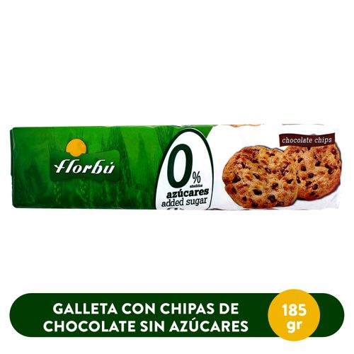 Galleta Nury Sin Azúcar Chocochips -185g