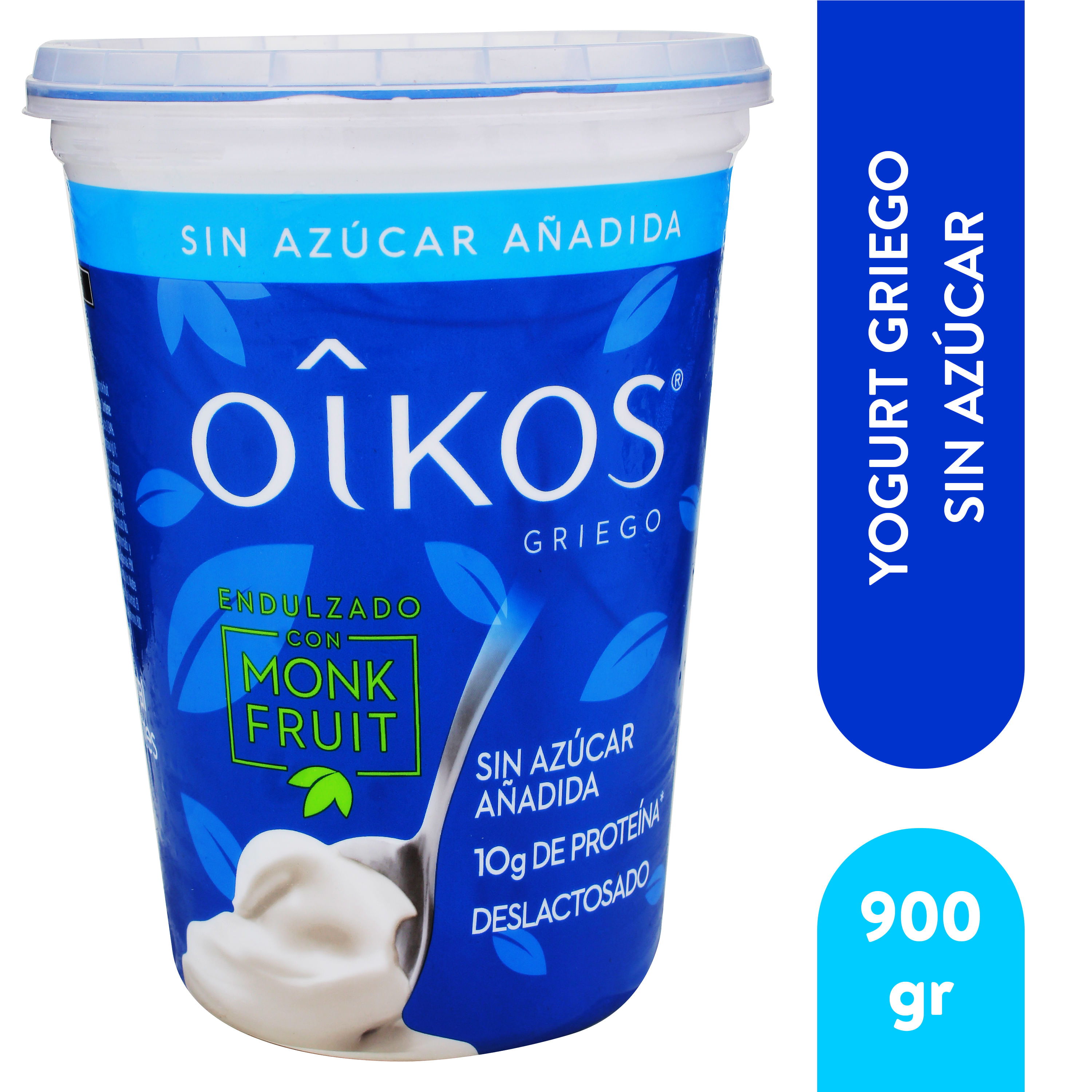 Yoghurt Danone Natural Sin Azúcar, 900 gr.
