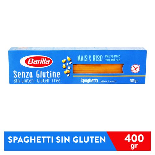 Pasta Barilla Spaghetti Gluten Free - 400gr