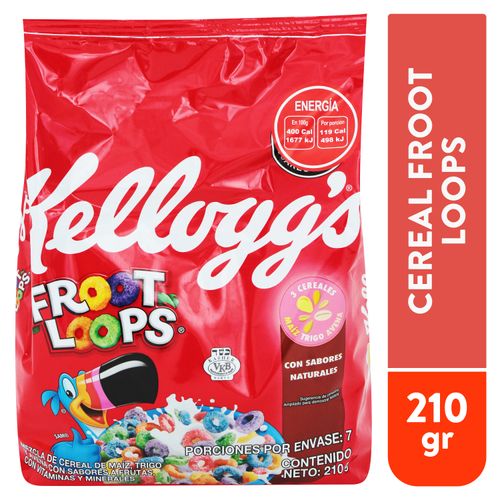 Comprar Cereal Kellogg's® Froot Loops® Sabor Origrinal - Aritos de