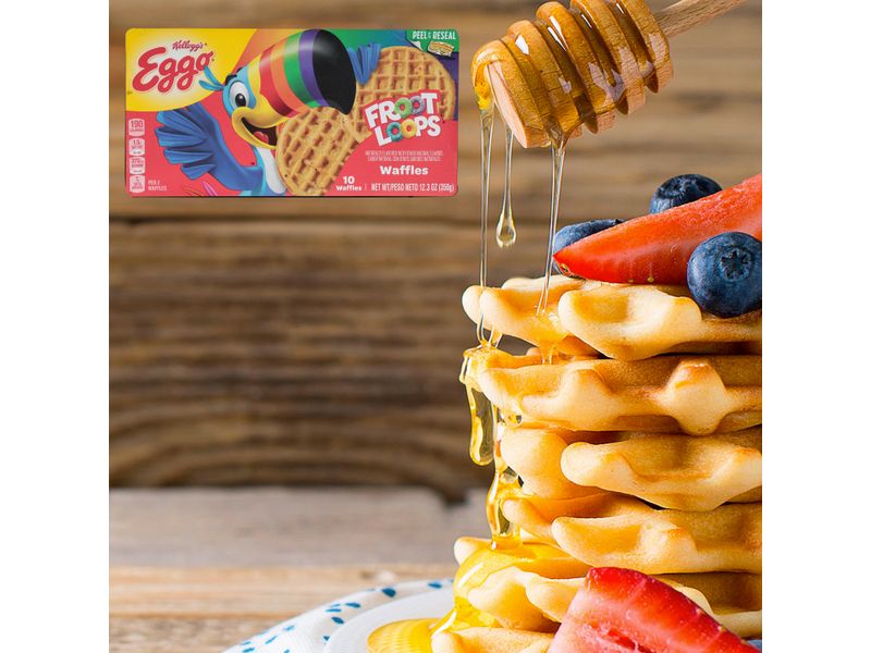 Comprar Waffle Eggo, Froot Loops 349gr Walmart Guatemala