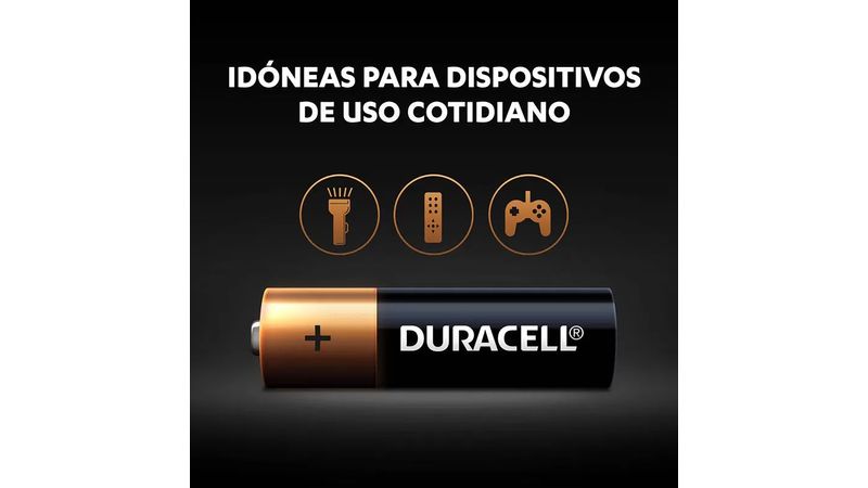 Comprar Batería Duracell Alcalina AA Basico - 4 Unidades, Walmart  Guatemala - Maxi Despensa