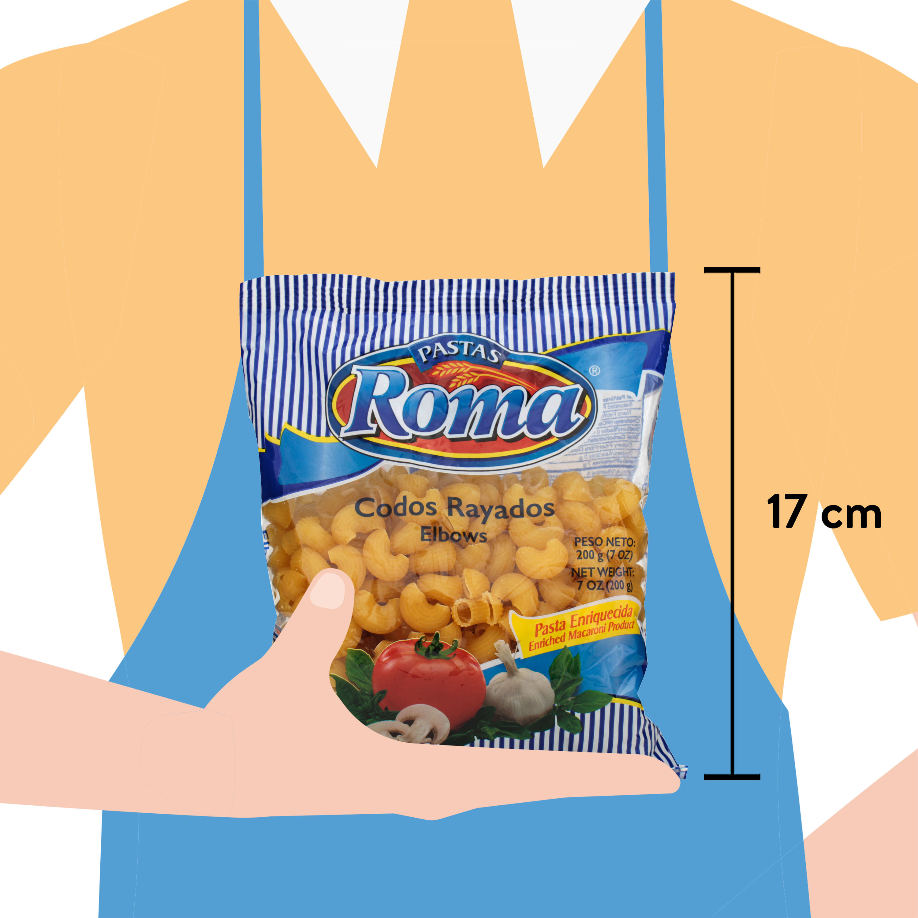 Pasta Roma caracol - 200 g. - Walmart | Guatemala