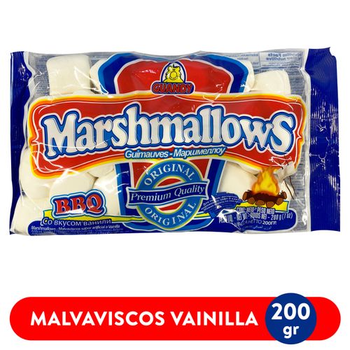 Marshmallow Guandy premium barbacoa sabor vainilla - 200 g