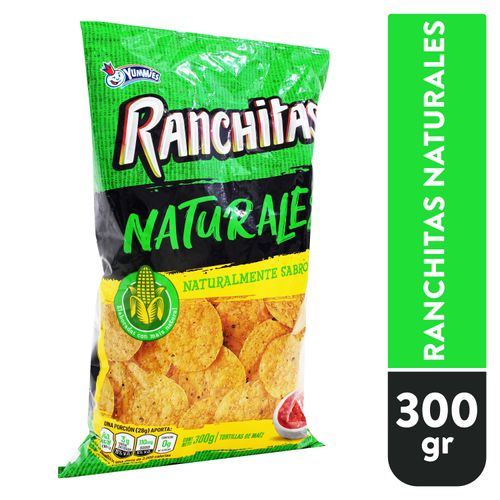 Boquitas Yummies Ranchitas Natural - 300gr