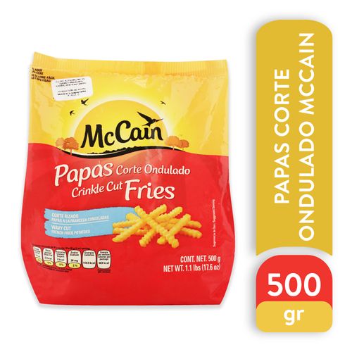 Papas Mccain Fritas Corte Ondulado -500gr