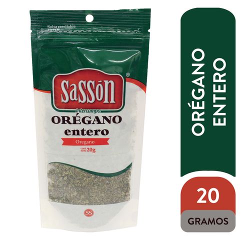 Orégano Sassón entero - 20 g