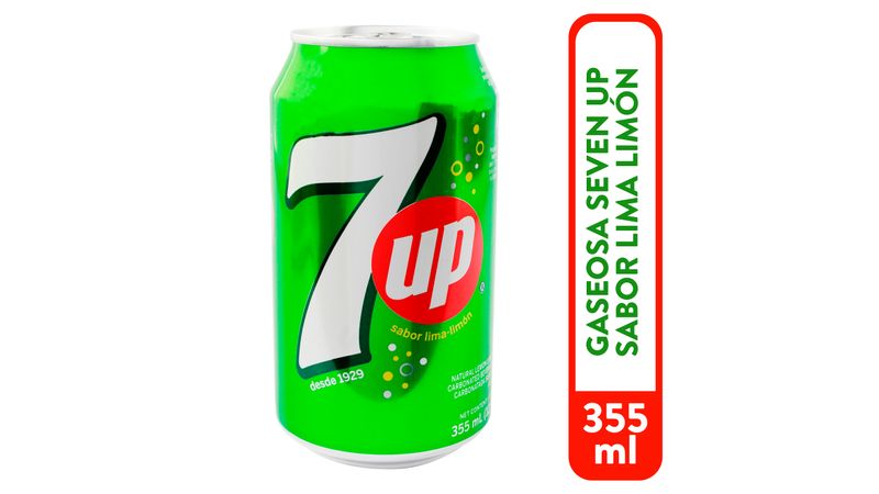 Gaseosa Seven Up 355 mL