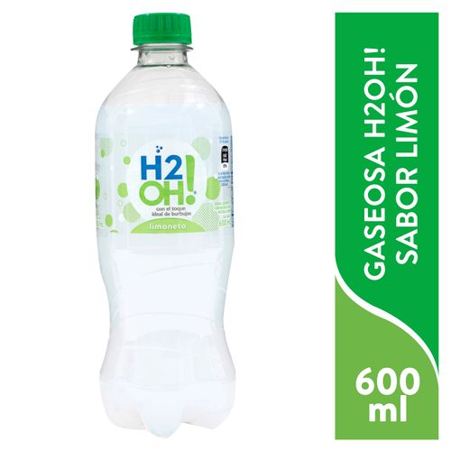 Gaseosa H2OH Limoneto Pet - 600ml