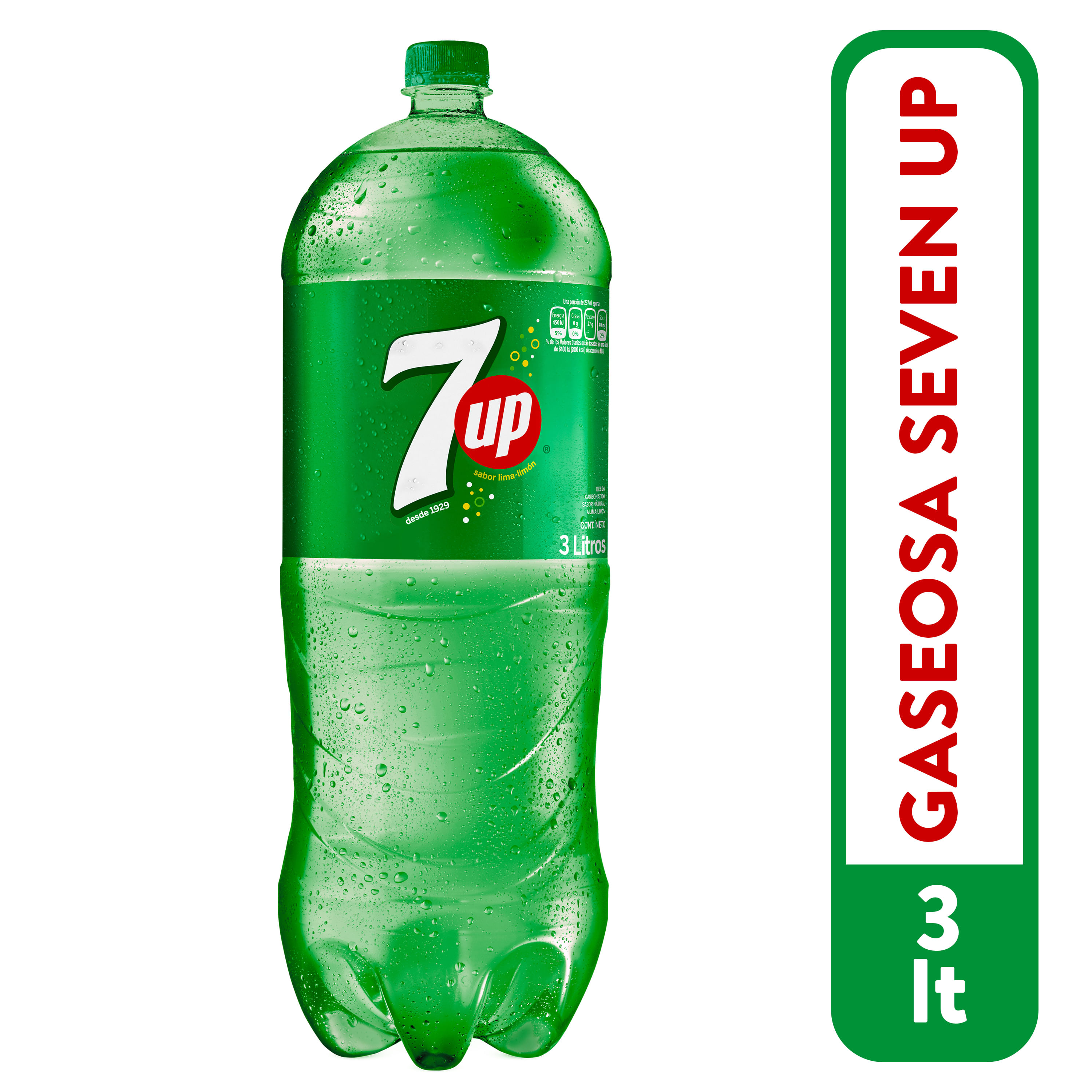 SEVEN UP Zero Refresco de Lima Limón con gas sin azúcar - Pack de 24 x 330  ml : : Alimentación y bebidas