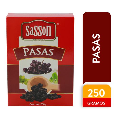 Pasas Sasson Caja - 250gr