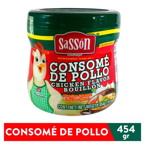 Consome Sasson De Pollo Tradiciona - 454gr