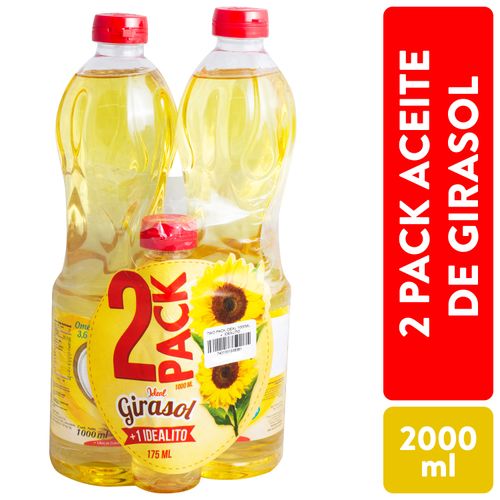2 Pack Aceite Ideal Mas Idealito - 2000ml