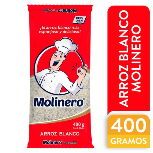 Arroz Molinero Blanco  -400 g