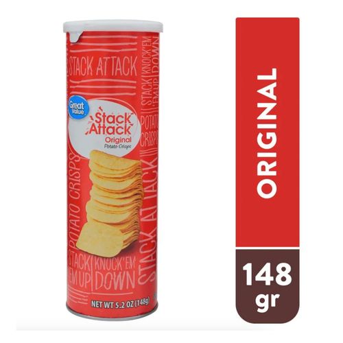 Papas Great Value Tubo Originales - 148 g