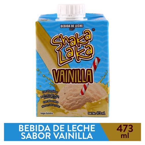 Bebida Shaka Laka de Leche Sabor de Vainilla -473ml