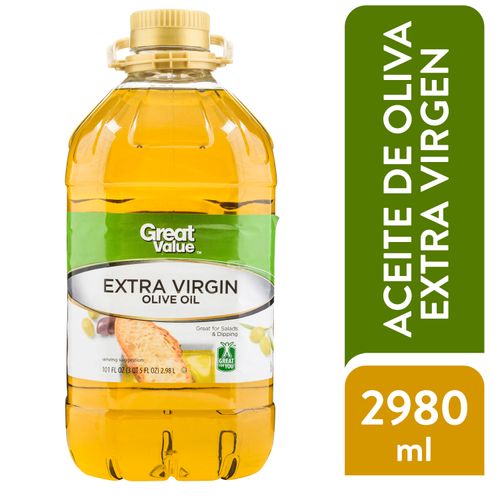 Aceite De Oliva Extra Virgen Great Value - 2980 ml