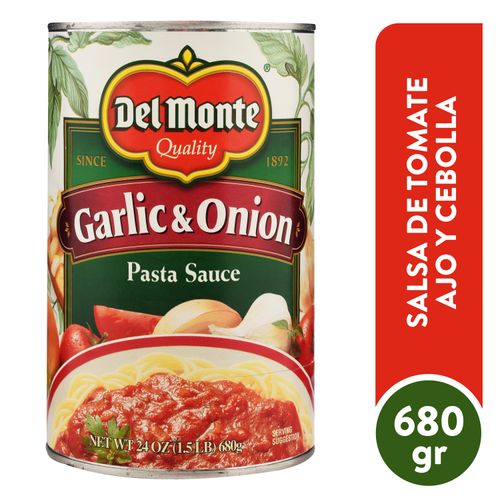 Salsa Del Monte Ajo Y Cebolla - 680gr